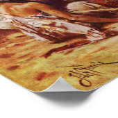 Eerste Thanksgiving 1621 Poster (Hoek)