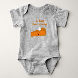 Eerste Thanksgiving Baby Bodysuit