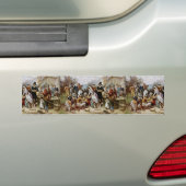 eerste Thanksgiving Bumpersticker (Op auto)