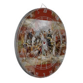 eerste Thanksgiving Dartbord (Voorkant Links)
