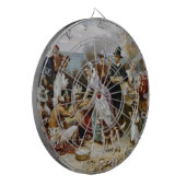 eerste Thanksgiving Dartbord (Voorkant Links)