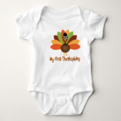 Eerste Thanksgiving Romper (Voorkant)