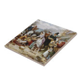 eerste Thanksgiving Tegeltje (Zijkant)