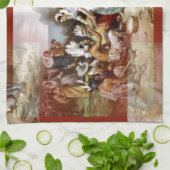 eerste Thanksgiving Theedoek (Gevouwen)