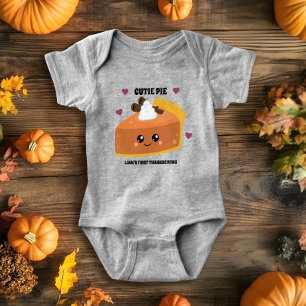 Eerste Thanksgiving Uitrusting - Cutie Pie Romper