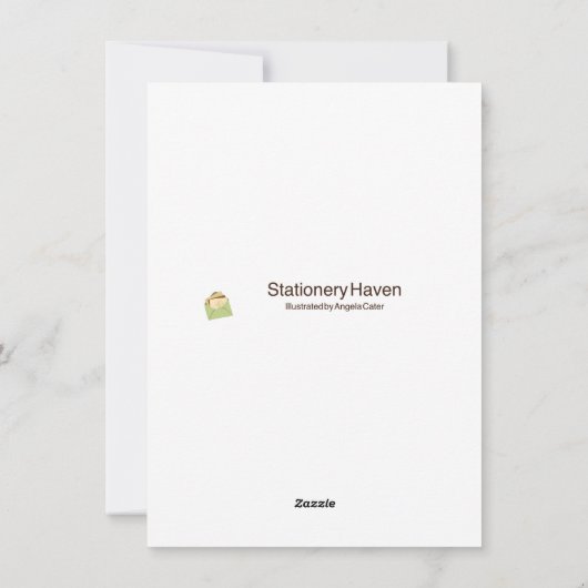 Eerste thuiskaart met katten feestdagenkaart (Achterkant)