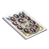 Eerste tien Presidenten van de Verenigde Staten Notitieboek (Rechterzijde)