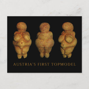Eerste Topmodel Oostenrijk Briefkaart