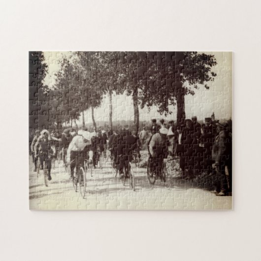 Eerste Tour de France 1903 De Eerste Kilometer Legpuzzel (Horizontaal)