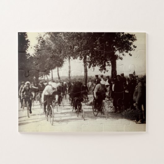 Eerste Tour de France 1903 De Eerste Kilometer Legpuzzel (Horizontaal)