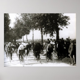 Eerste Tour de France 1903 Eerste Kilometer Wielre Poster
