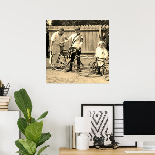Eerste Tour de France 1903 Winnaar Maurice Garin Poster