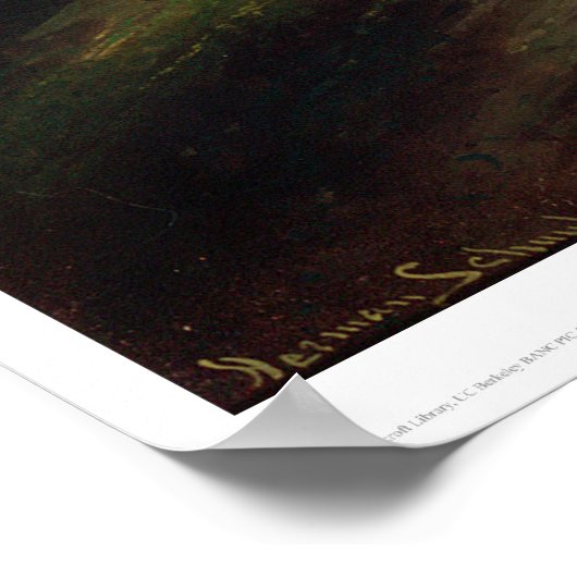 Eerste trein (0583B) Poster (Hoek)