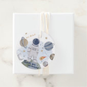 Eerste Trip Galaxy Boy Birthday Dank je Bedankjes Labels (In situ)