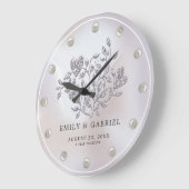 Eerste trouwdag grote klok (Hoek)