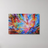 "Eerste tuin" creatie verhaal serie Canvas Afdruk (Voorkant)