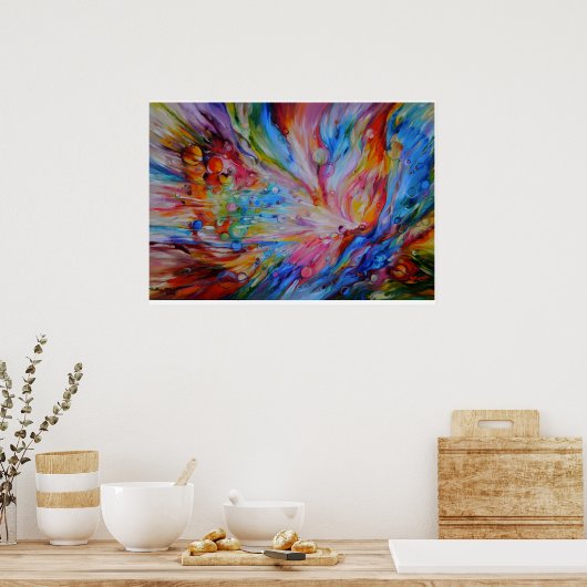 Eerste tuin poster (Keuken)