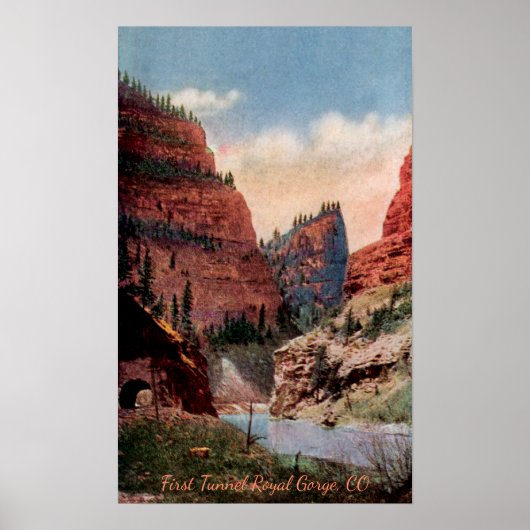 Eerste  tunnel Poster (Voorkant)