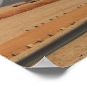 Eerste twee Pyramides van Giza Poster (Hoek)