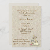 Eerste uitnodiging Lamb (Voorkant / Achterkant)