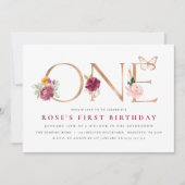 Eerste uitnodiging op zaterdag | Saffron Roos Butt (Voorkant)