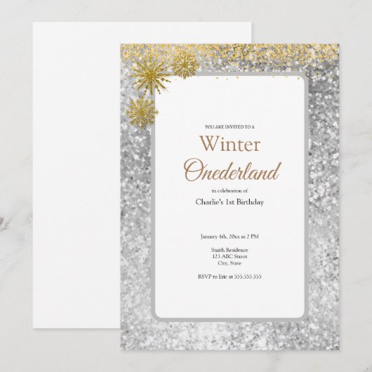 Eerste uitnodiging op zondag (Voorkant / Achterkant)