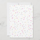 Eerste uitnodiging op zondag (Achterkant)