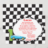 Eerste uitnodiging tot racisme op de verjaardag, i (Voorkant / Achterkant)