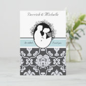 Eerste uitnodiging tot uitzending van Kiss Zee Blu (Staand voorkant)