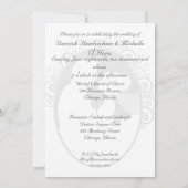 Eerste uitnodiging tot uitzending van Kiss Zee Blu (Achterkant)