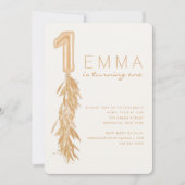 Eerste uitnodiging van de BallonGarland van Birthd (Voorkant)