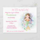 Eerste uitnodiging van de Birthday Party voor Litt (Voorkant)