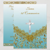 Eerste uitnodiging van de Communistische Partij bl (Voorkant / Achterkant)