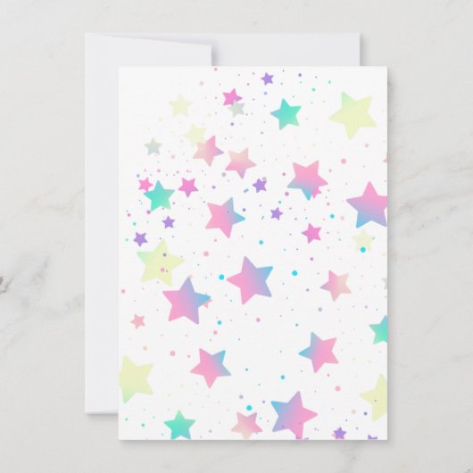 Eerste uitnodiging van de Dag Cute Kittens (Achterkant)