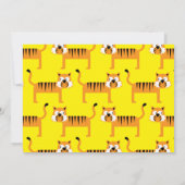 Eerste uitnodiging van de eerste Kinder verjaardag (Achterkant)