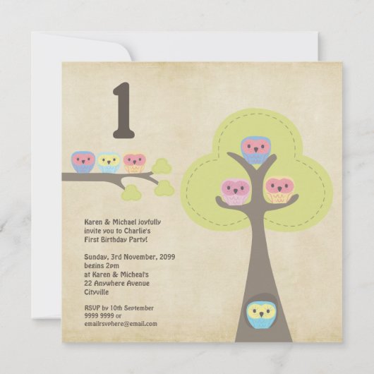 Eerste uitnodiging van de Eigenaren van de Retro v (Achterkant)