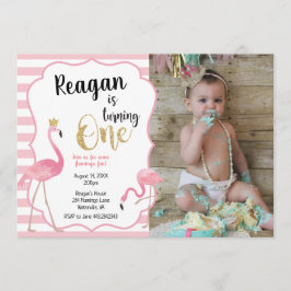 Eerste uitnodiging van de Foto van Flamingo van Bi