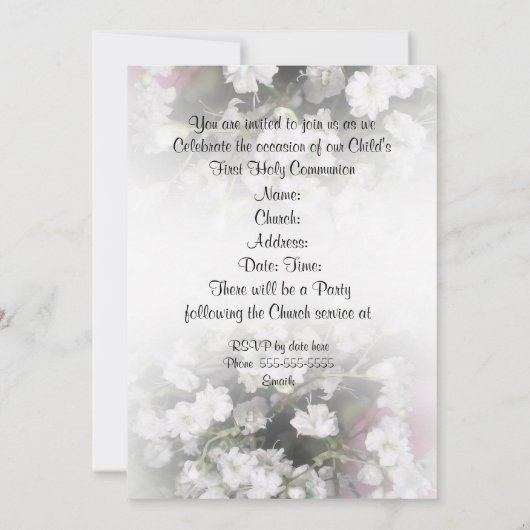 Eerste uitnodiging van de Gemeenschap (Achterkant)