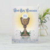 Eerste uitnodiging van de gemeenschap (Staand voorkant)