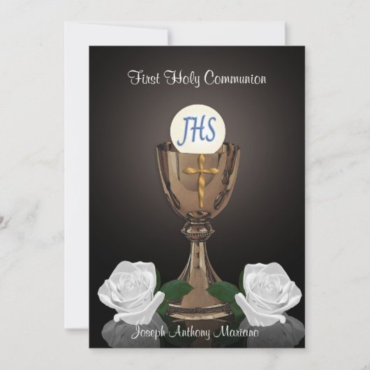 Eerste uitnodiging van de gemeenschap (Voorkant)