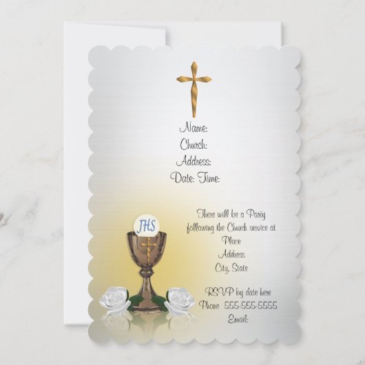 Eerste uitnodiging van de Gemeenschap (Achterkant)