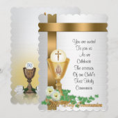 Eerste uitnodiging van de Gemeenschap (Voorkant / Achterkant)