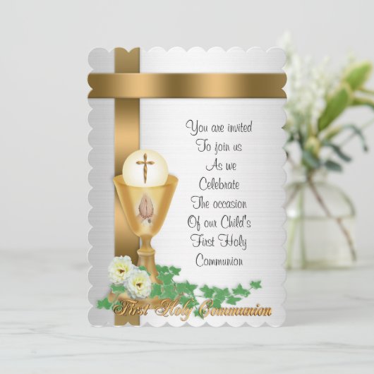 Eerste uitnodiging van de Gemeenschap (Staand voorkant)