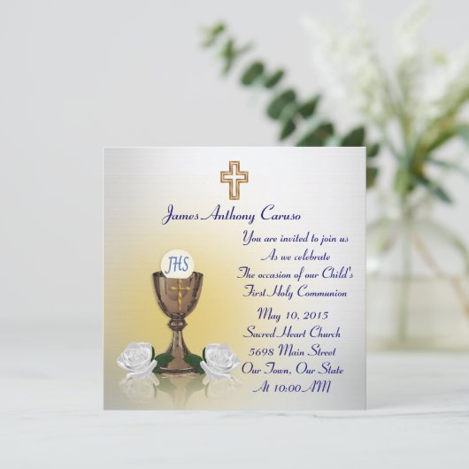 Eerste uitnodiging van de Gemeenschap (Staand voorkant)