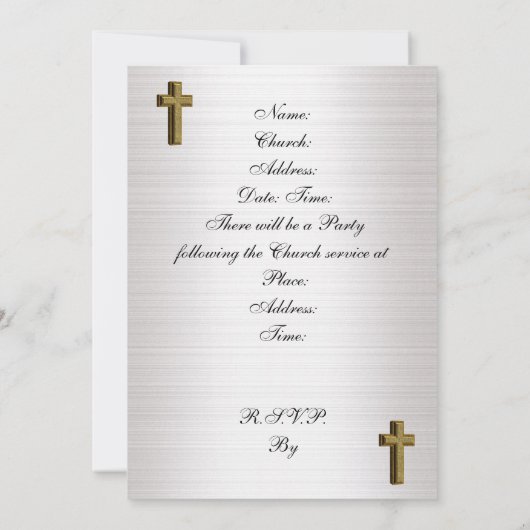 Eerste uitnodiging van de Gemeenschap (Achterkant)