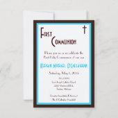 Eerste uitnodiging van de gemeenschap - jongen (Voorkant)