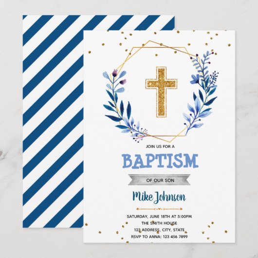 eerste uitnodiging van de hole - gemeenschap (Voorkant / Achterkant)