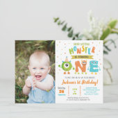 Eerste uitnodiging van de kleine monster van de Bi (Staand voorkant)