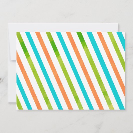 Eerste uitnodiging van de kleine monster van de Bi (Achterkant)