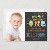 Eerste uitnodiging van de kleine monster van de Bi (Voorkant)